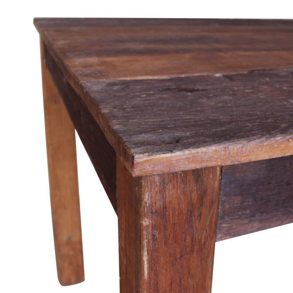 Dining Table Solid Reclaimed Wood 82x80x76 Cm - John Cootes