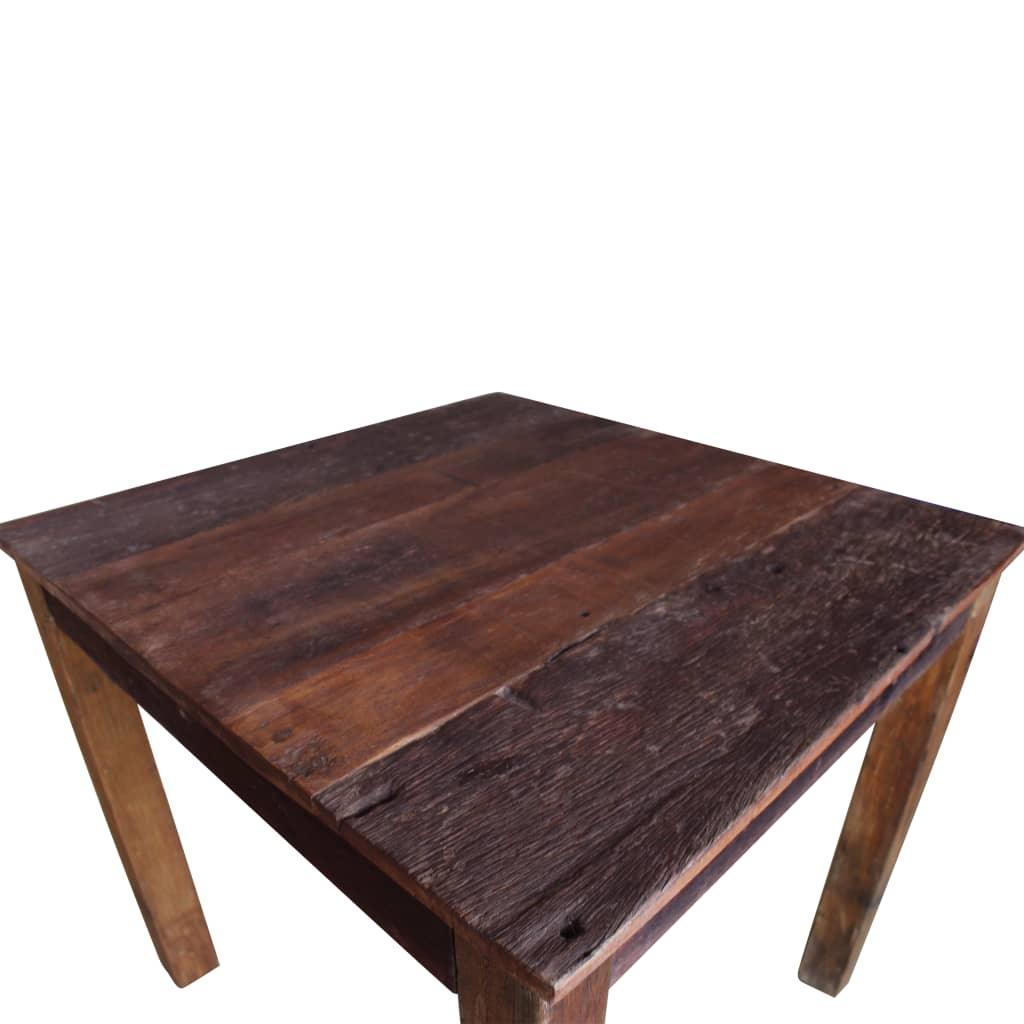 Dining Table Solid Reclaimed Wood 82x80x76 Cm - John Cootes