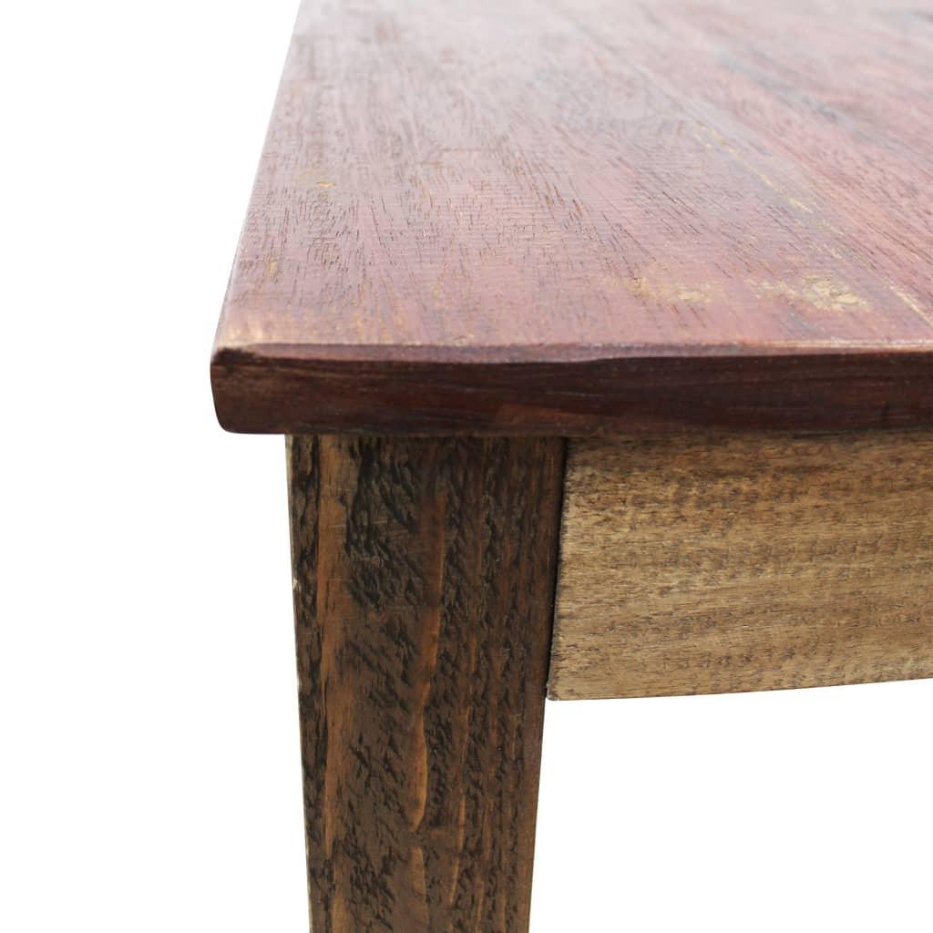 Dining Table Solid Reclaimed Wood 82x80x76 Cm - John Cootes