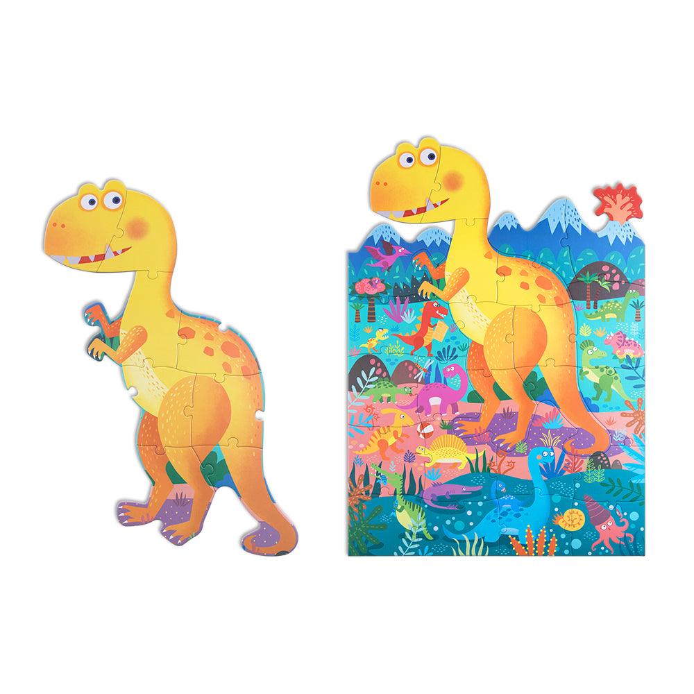 DINOSAUR PARADISE JIGSAW FLOOR PUZZLE 24PCS - John Cootes