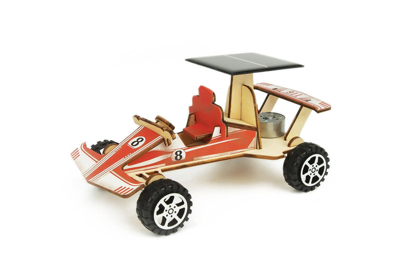 DIY 3D WOODEN SOLAR RACING CAR SCIENCE & CRAFT KIT - John Cootes