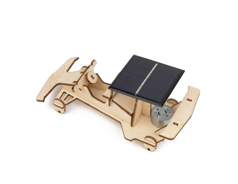 DIY 3D WOODEN SOLAR RACING CAR SCIENCE & CRAFT KIT - John Cootes