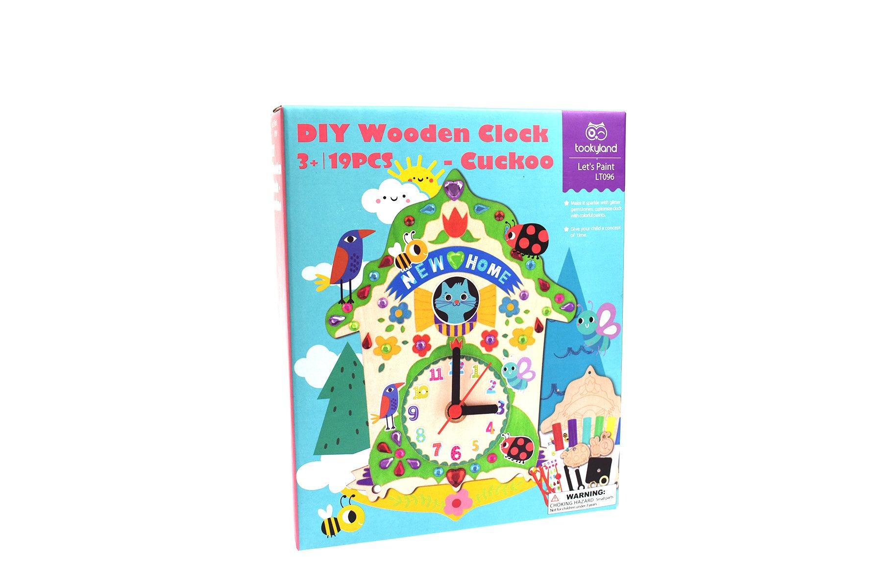 DIY WOODEN CLOCK - CUCKOO SCIENCE & CRAFT KIT - John Cootes