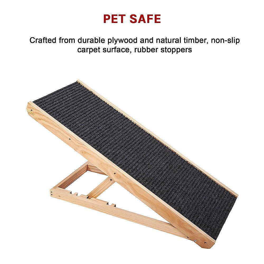 Dog Ramp Pet Ramp Adjustable Heights Portable - John Cootes