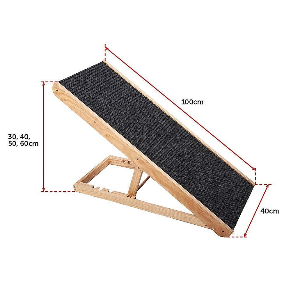 Dog Ramp Pet Ramp Adjustable Heights Portable - John Cootes