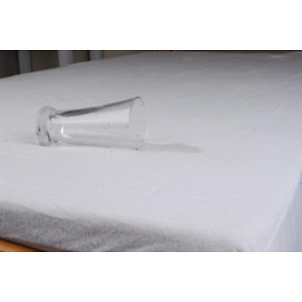 Double Mattress Protector - Waterproof Terry w Skirt - John Cootes