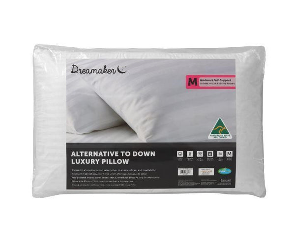 Dreamaker Alternative to Down Pillow Medium - John Cootes