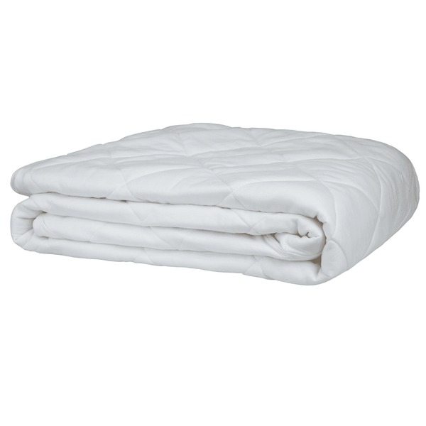 Dreamaker Thermaloft Cotton Covered Fitted Mattress Protector Double Bed - John Cootes