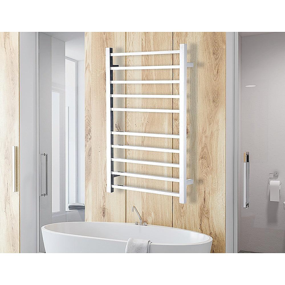 Electric Heated Bathroom Towel Rack / Rails -100w - John Cootes