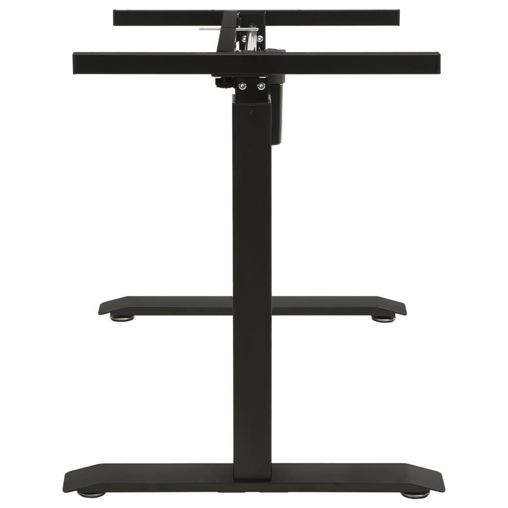 Electric Motorised Standing Desk Frame Height Adjustable Black - John Cootes