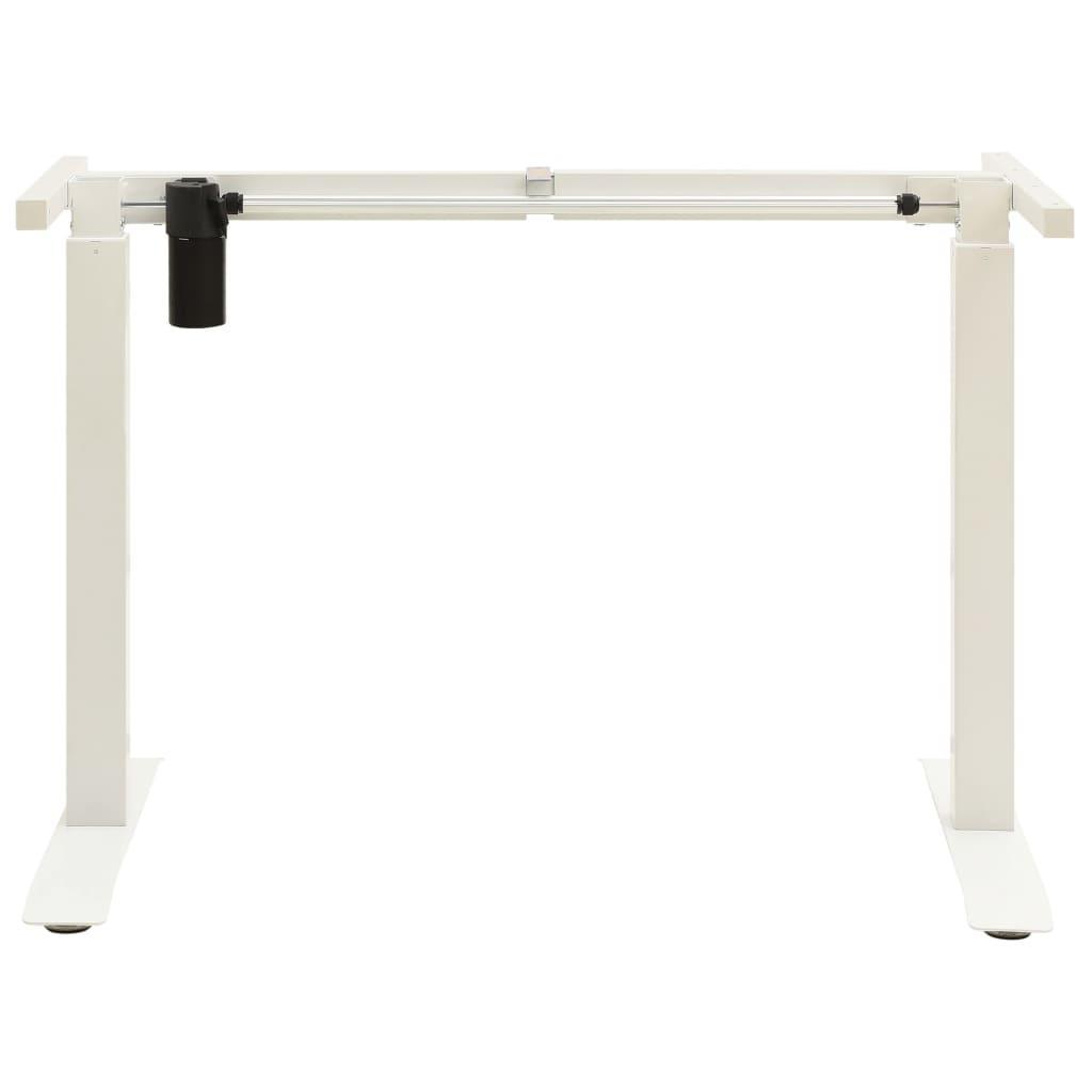 Electric Motorised Standing Desk Frame Height Adjustable White - John Cootes