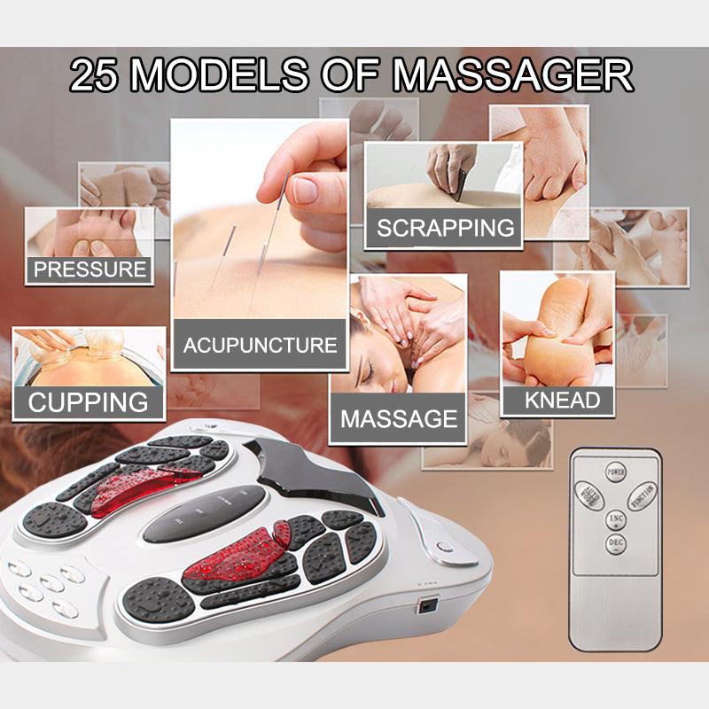 Electromagnetic Foot Massager Wave Pulse Massage Machine Circulation Booster - John Cootes