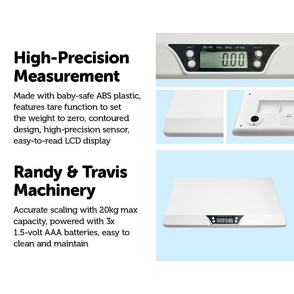 Electronic Digital Baby Scale Weight Scales Monitor Tracker Pet - John Cootes