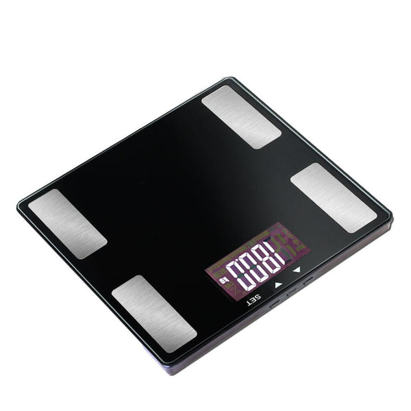 Electronic Digital Bathroom Scales Body Fat Scale Bluetooth Weight 180KG - John Cootes