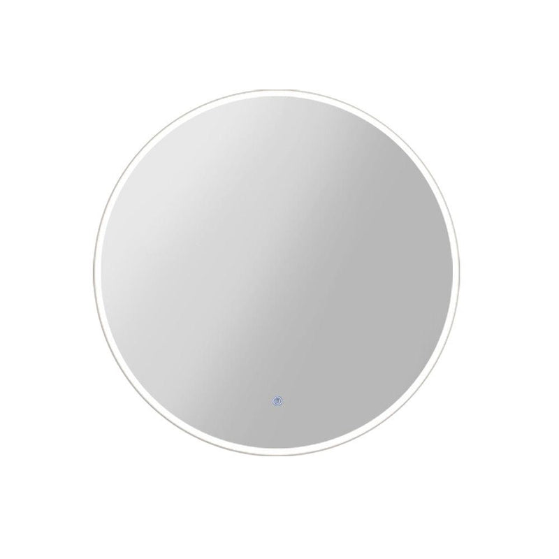 Embellir 70CM LED Wall Mirror With Light Bathroom Decor Round Mirrors Vintage - John Cootes