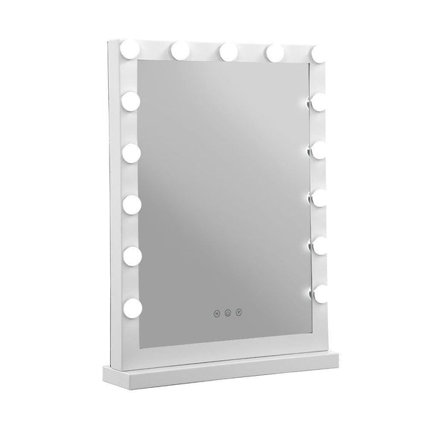 Embellir Hollywood Makeup Mirror With Light 15 LED Bulbs Vanity Lighted Stand - John Cootes