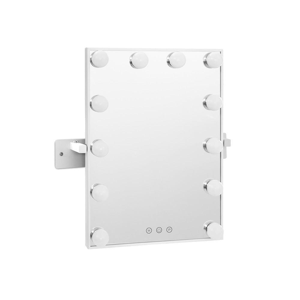 Embellir Hollywood Wall mirror Makeup Mirror With Light Vanity 12 LED Bulbs - John Cootes