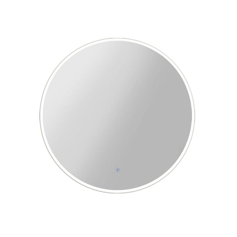 Embellir LED Wall Mirror Bathroom Mirrors With Light 90CM Decor Round Decorative - John Cootes