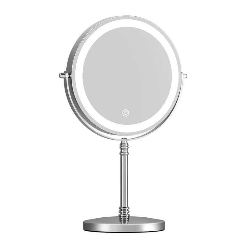 Embellir Makeup Mirror LED Light Cosmetic Round 360° Rotation 10X Magnifying - John Cootes