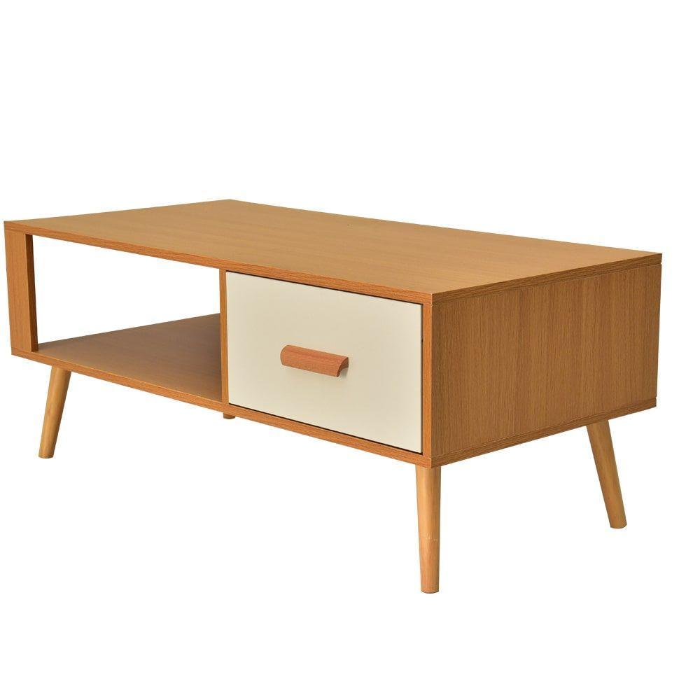 Entertainment Unit TV Unit with Storage Drawer 100CM - John Cootes