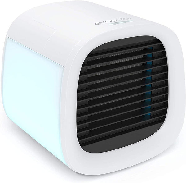 Evapolar evaCHILL - Personal Portable Air Cooler and Humidifier, with USB Connectivity and LED Light, White - John Cootes