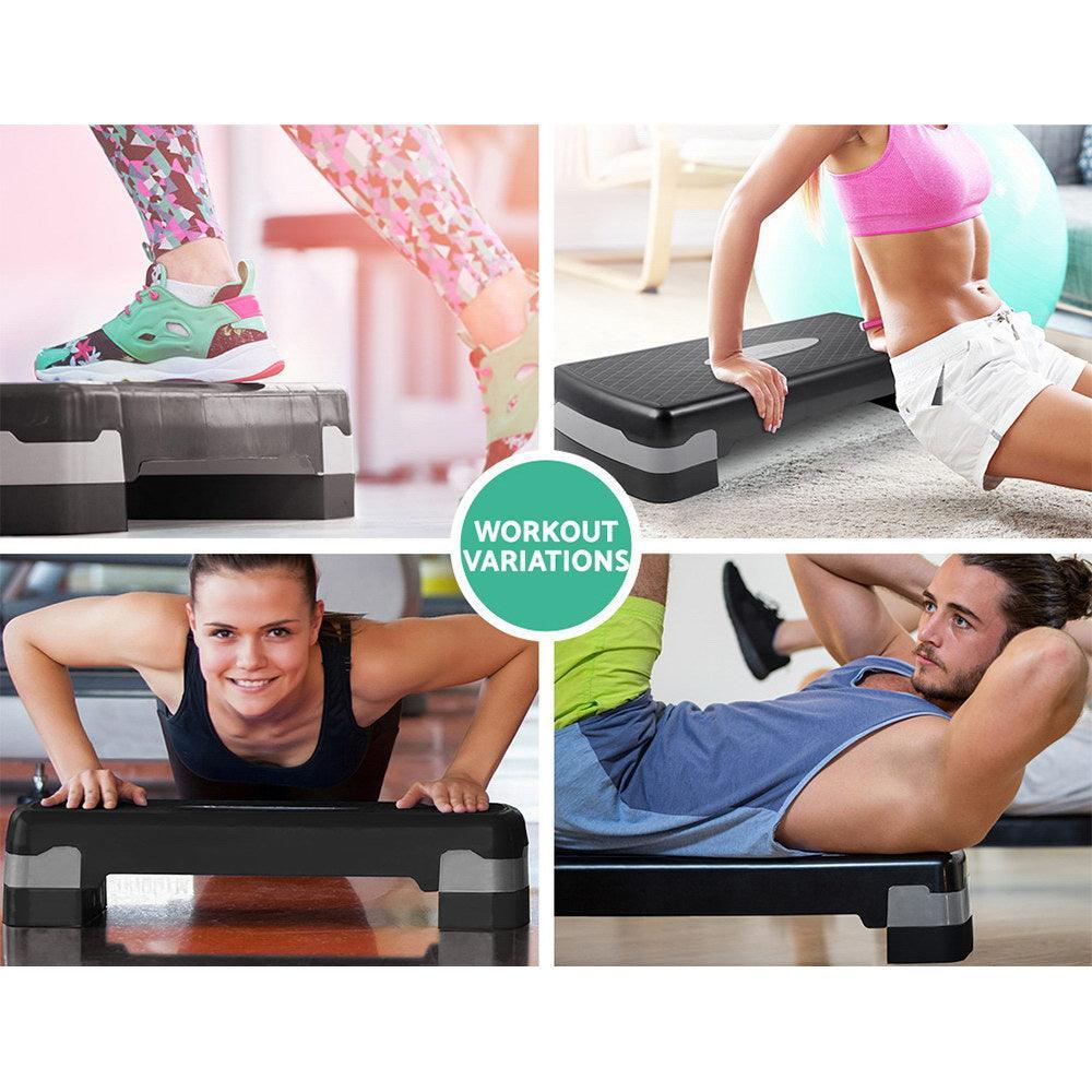 Everfit 2 Level Block Aerobic Step Bench - John Cootes