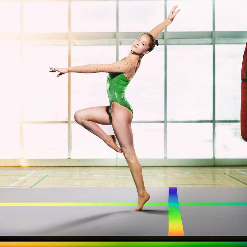 Everfit 3M Air Track Gymnastics Tumbling Exercise Mat Inflatable Mats + Pump - John Cootes