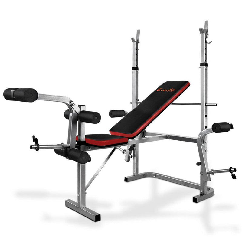 Everfit 7-In-1 Weight Bench Multi-Function Power Station Fitness Gym Equipment - John Cootes