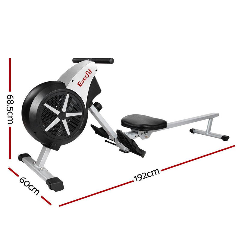 Everfit 8 Level Rowing Exercise Machine - John Cootes