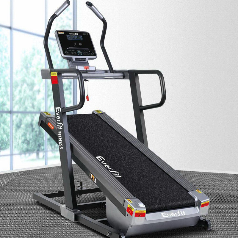 Everfit Electric Treadmill Auto Incline Trainer CM01 40 Level Incline Gym Exercise Running Machine Fitness - John Cootes