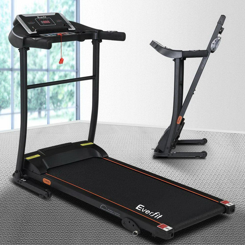 Everfit Electric Treadmill Incline Home Gym Exercise Machine Fitness 400mm - John Cootes