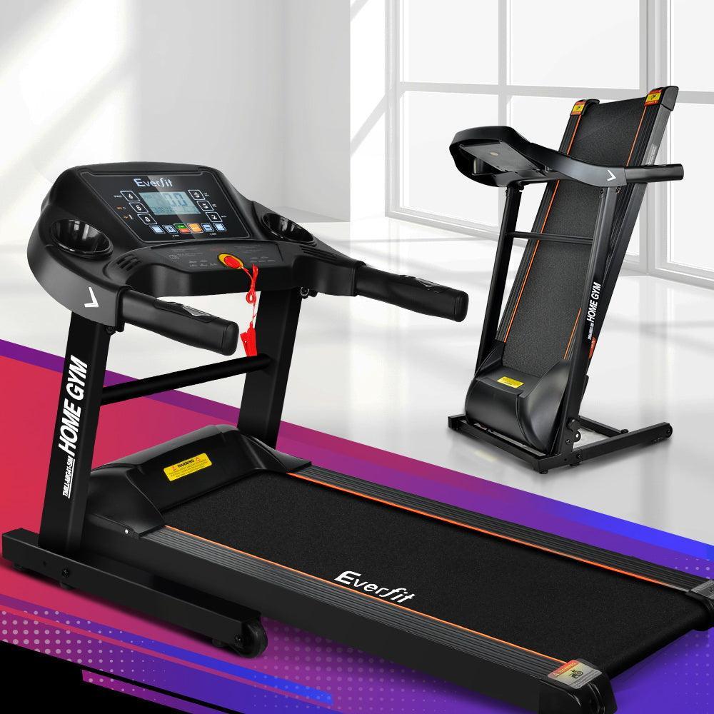 Everfit Electric Treadmill MIG41 40cm Running Home Gym Machine Fitness 12 Speed Level Foldable Design - John Cootes