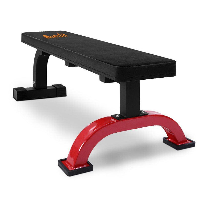 Everfit Fitness Flat Bench Weight Press Gym Home Strength Training Exercise - John Cootes