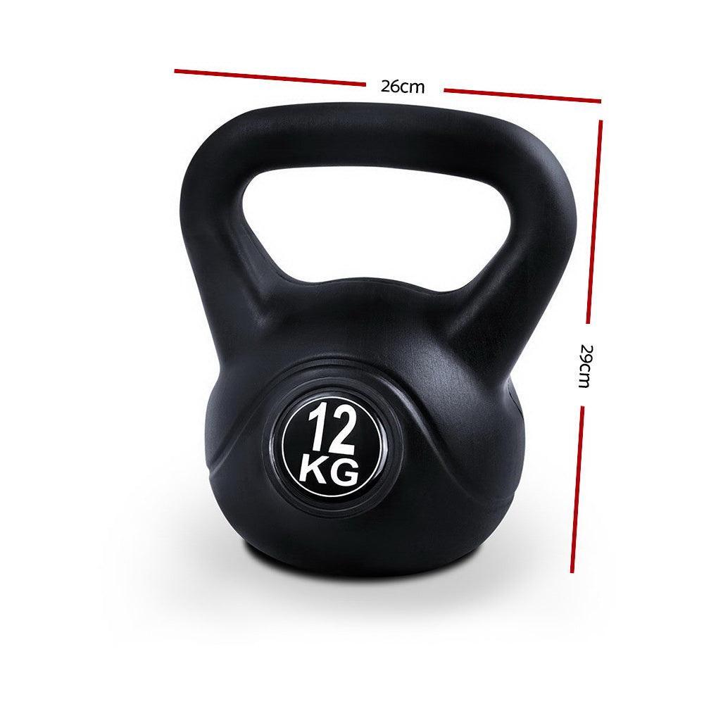 Everfit Kettlebells Fitness Exercise Kit 12kg - John Cootes