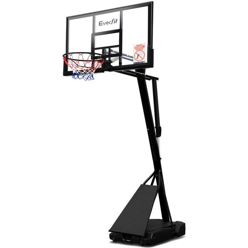 Everfit Pro Portable Basketball Stand System Ring Hoop Net Height Adjustable 3.05M - John Cootes