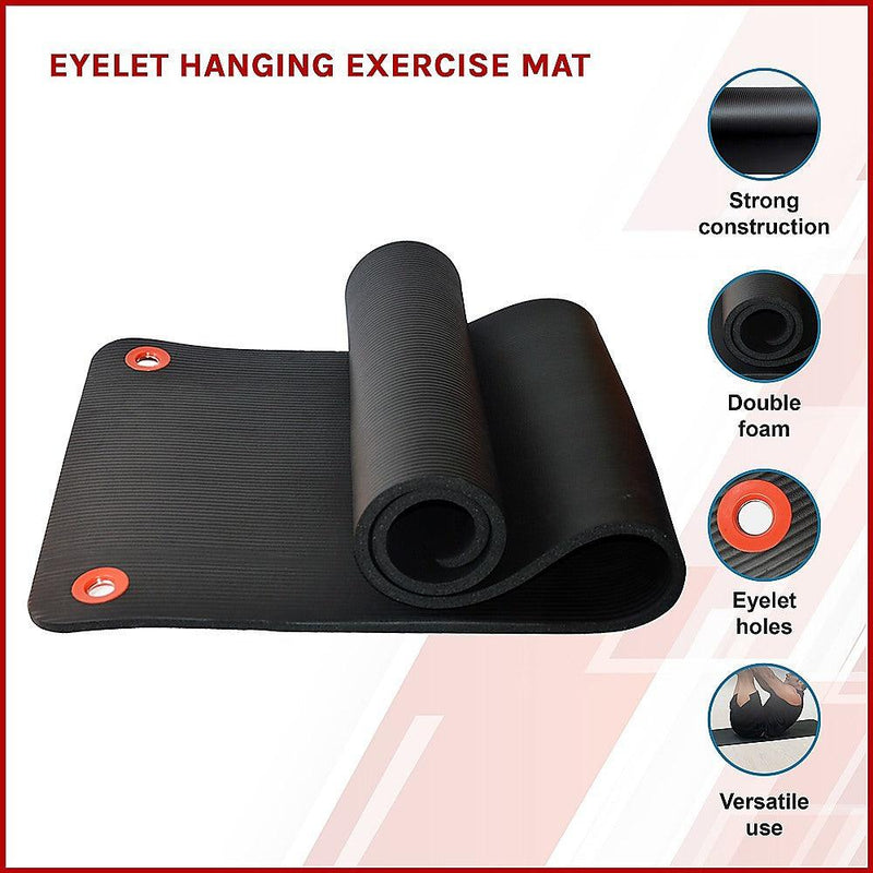 Eyelet Hanging Exercise Mat - John Cootes