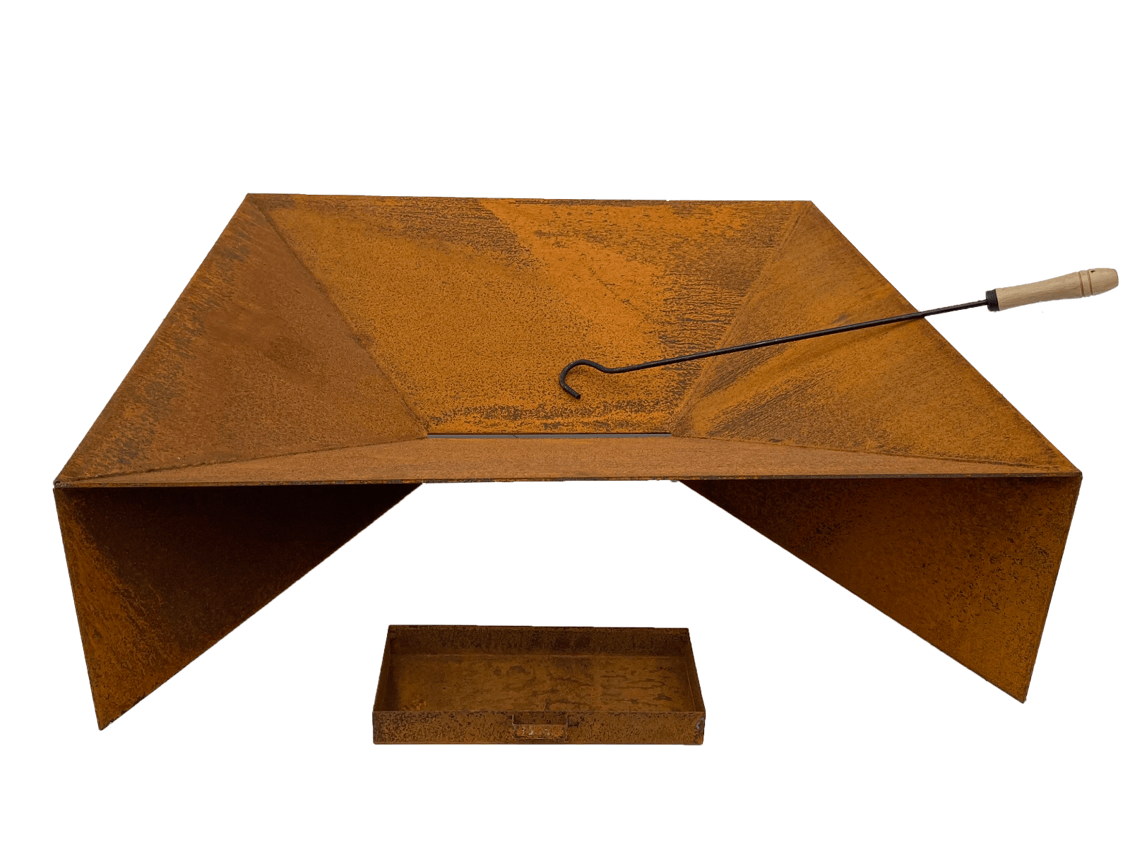 Firepit with Ash Tray with 0.11 Mild Steel" - John Cootes