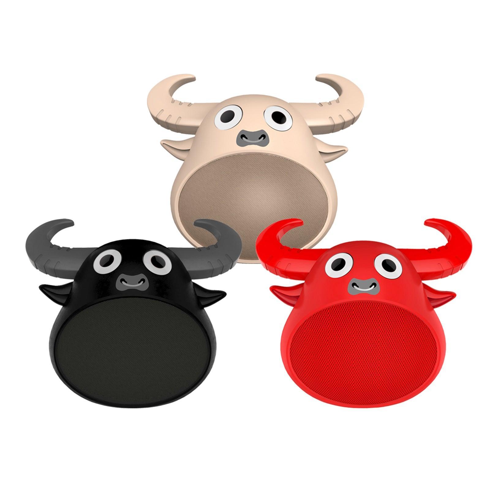 Fitsmart Bluetooth Animal Face Speaker Portable Wireless Stereo Sound - Khaki - John Cootes