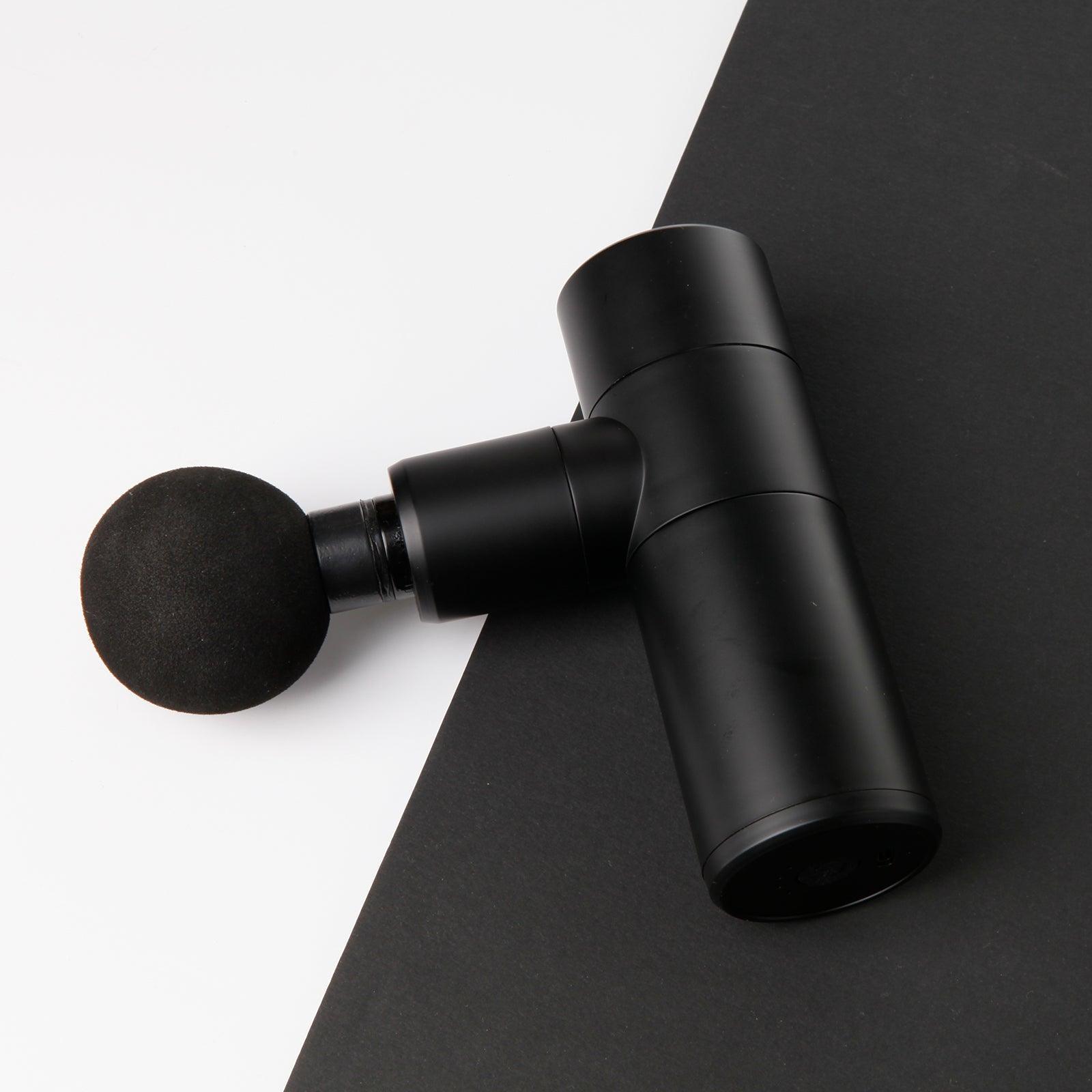 FitSmart Mini Vibration Therapy Device Massage Gun Black - John Cootes