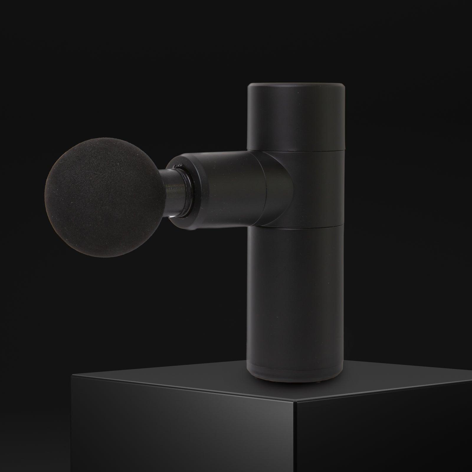 FitSmart Mini Vibration Therapy Device Massage Gun Black - John Cootes