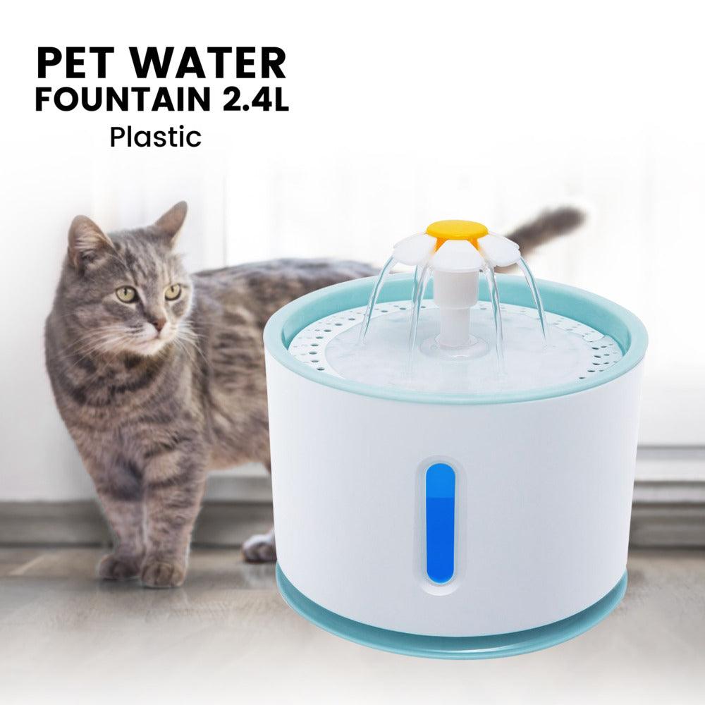 Floofi Pet Water Fountain 2.4L (Blue) FI-WD-113-ZM - John Cootes