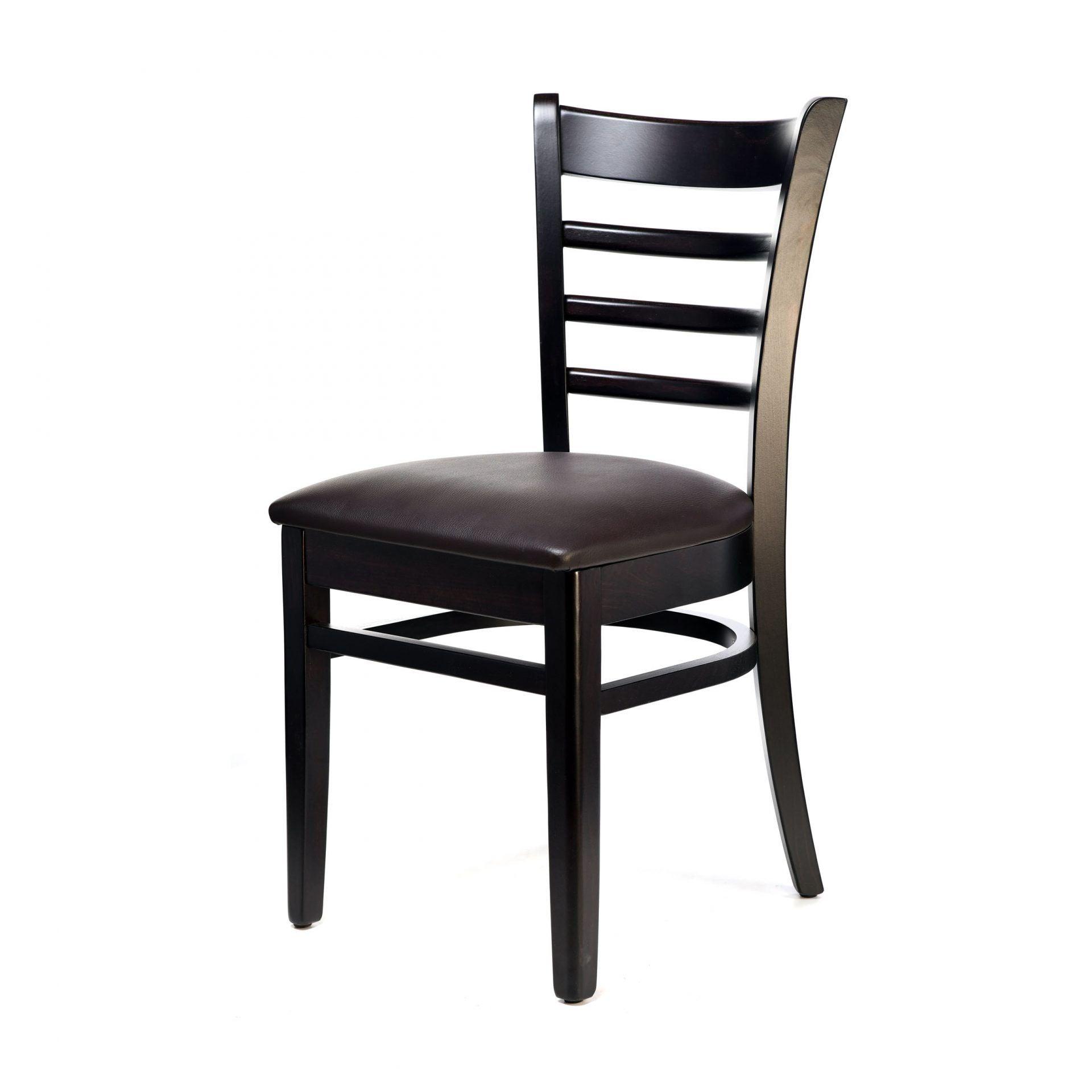 Florence Barstool - Chocolate - Chocolate Vinyl Seat - John Cootes