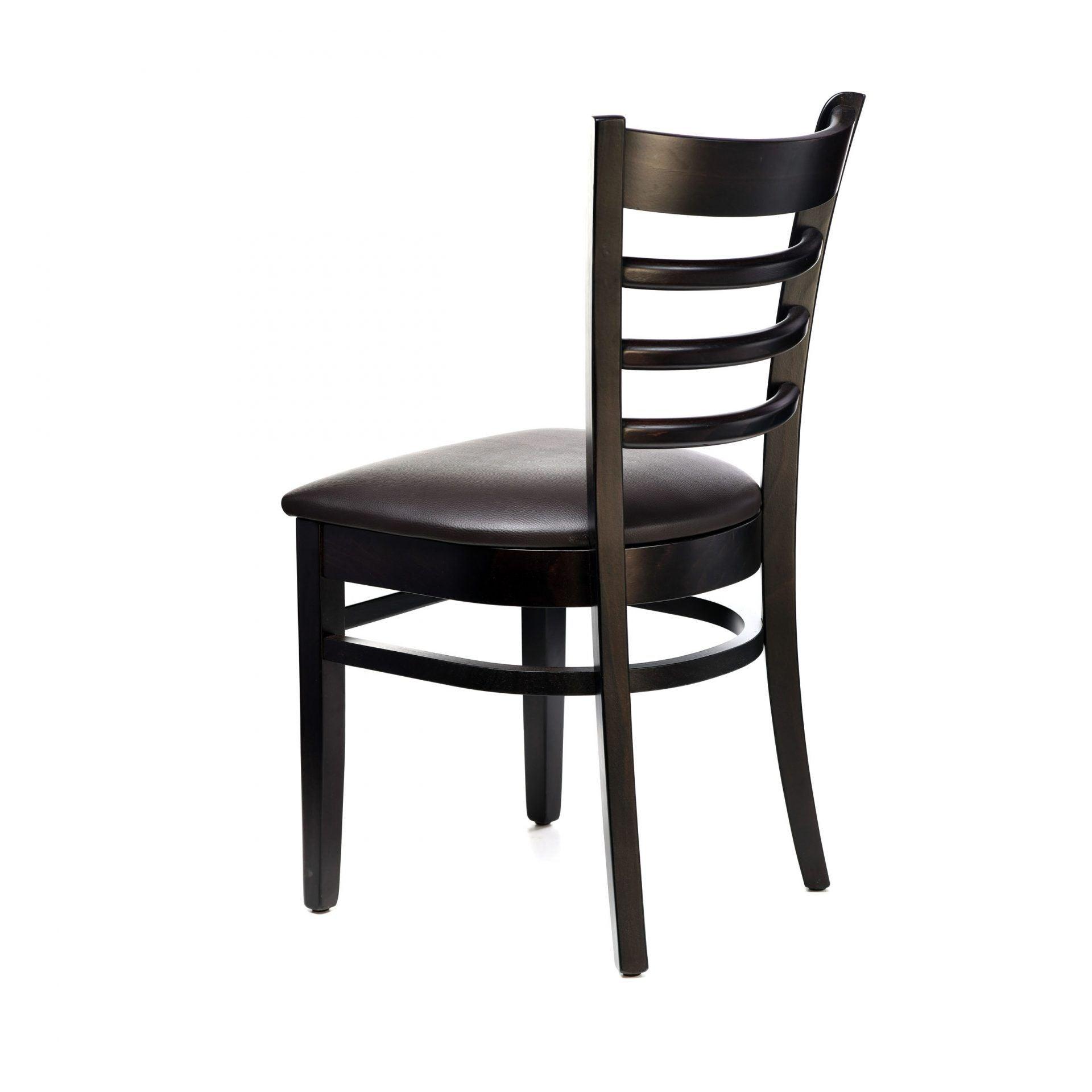 Florence Barstool - Chocolate - Chocolate Vinyl Seat - John Cootes