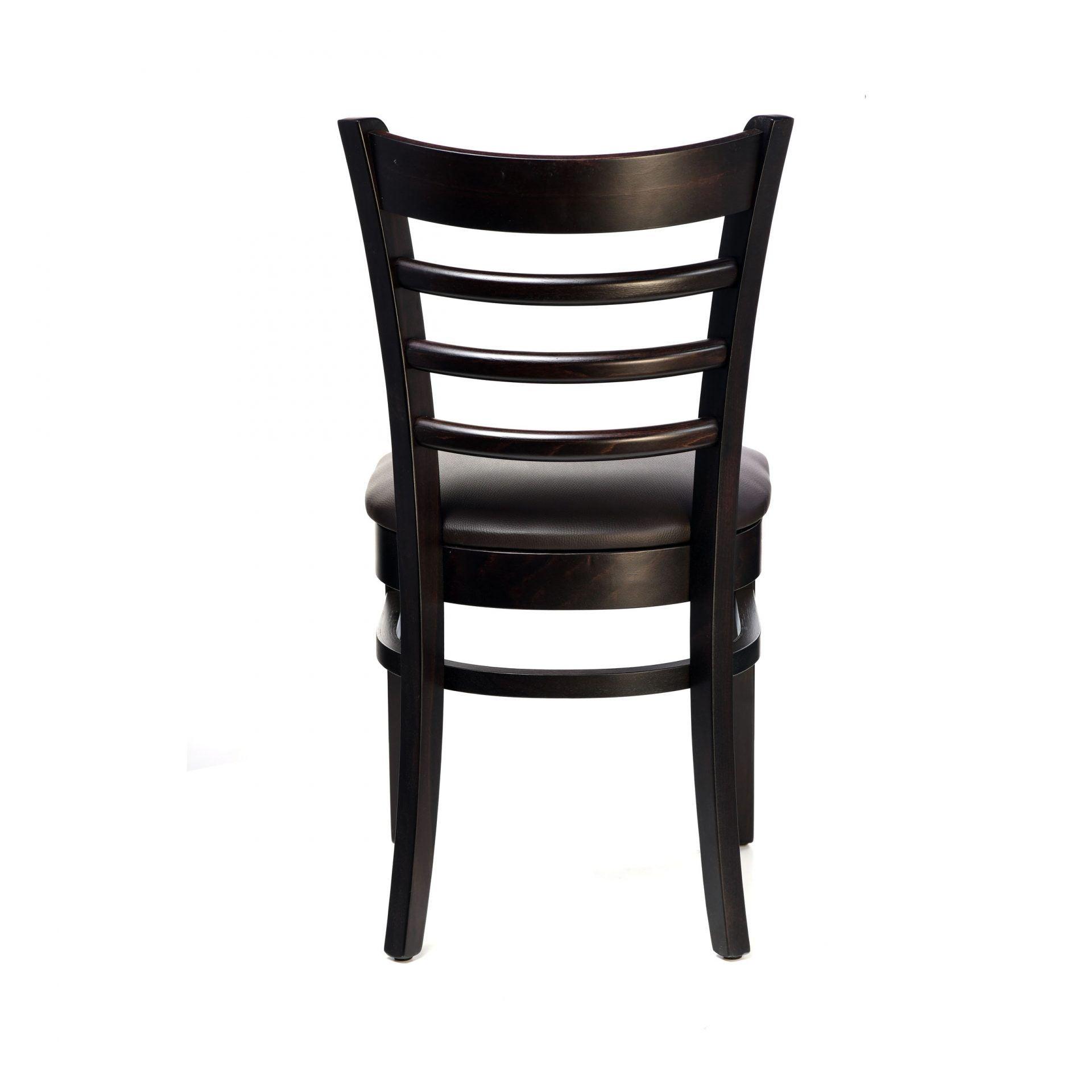 Florence Barstool - Chocolate - Chocolate Vinyl Seat - John Cootes