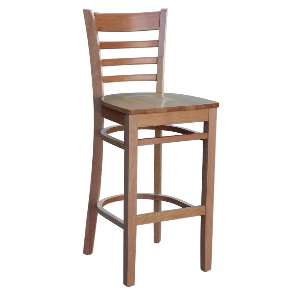 Florence Barstool - Natural - Ply Seat - John Cootes