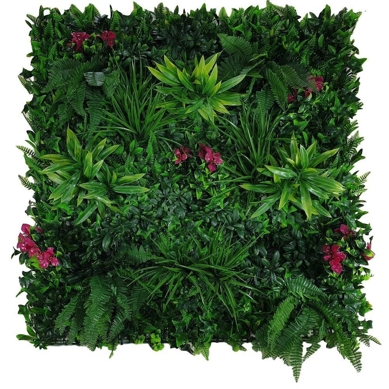 Flowering Lilac Vertical Garden / Green Wall UV Resistant 100cm x 100cm Panel - John Cootes