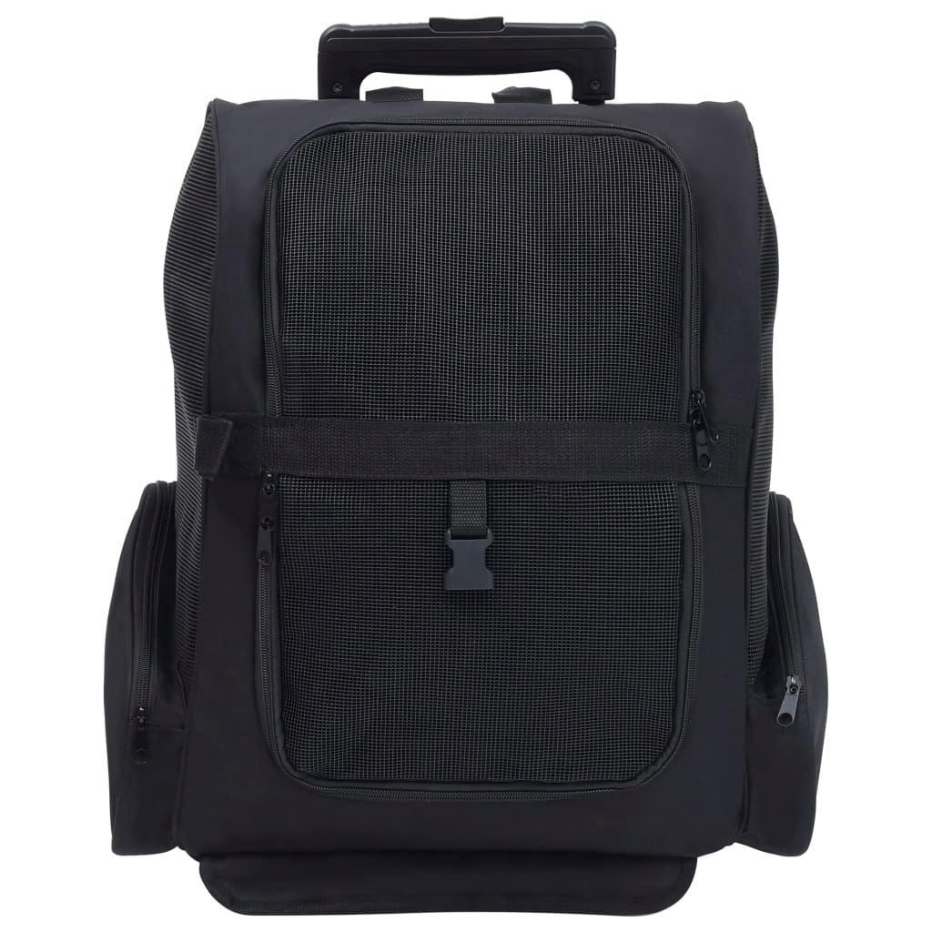 Foldable Multipurpose Pet Trolley Black - John Cootes