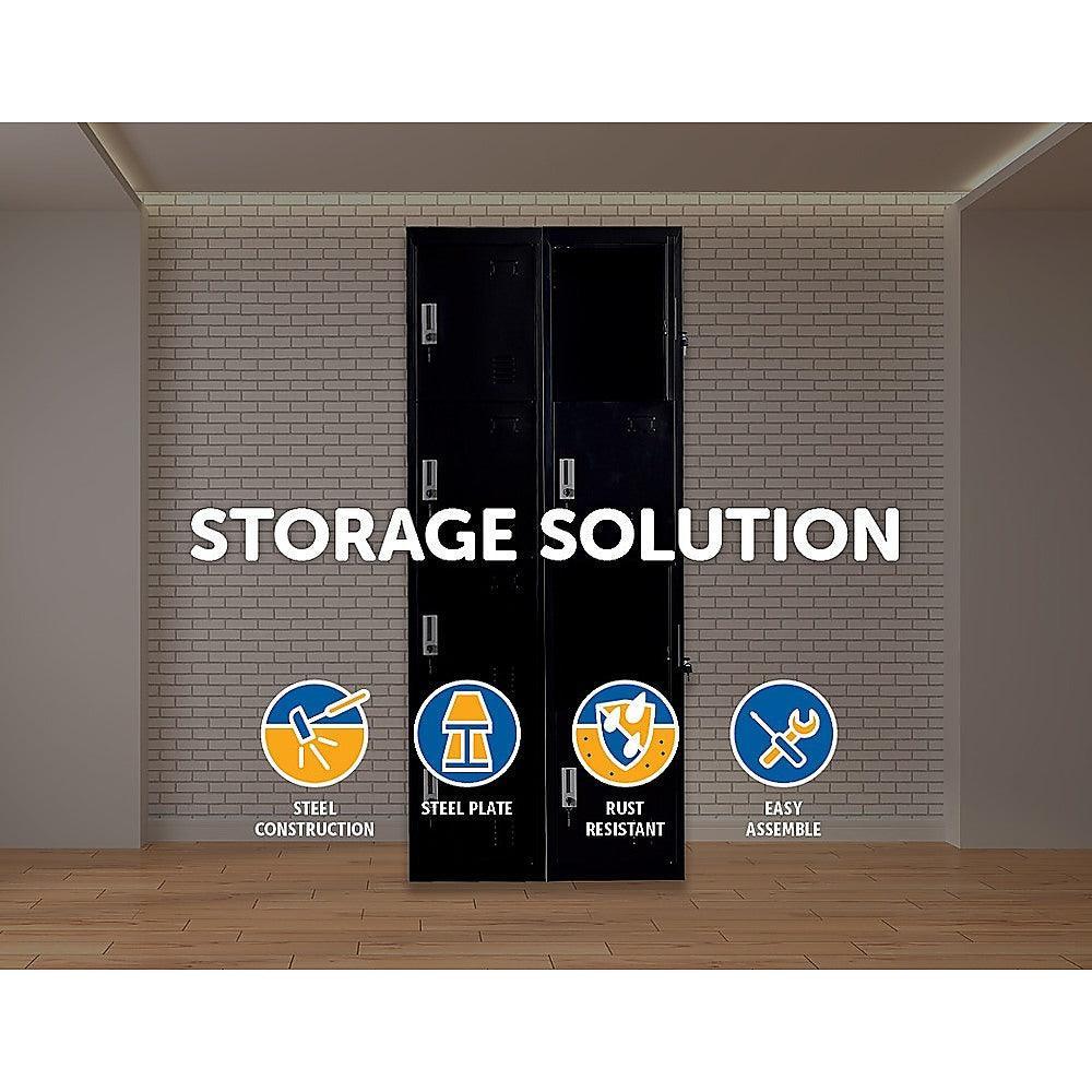 Four-Door Office Gym Shed Storage Lockers - John Cootes