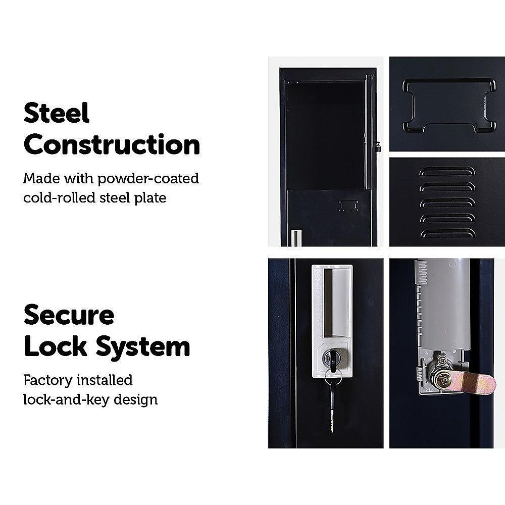 Four-Door Office Gym Shed Storage Lockers - John Cootes