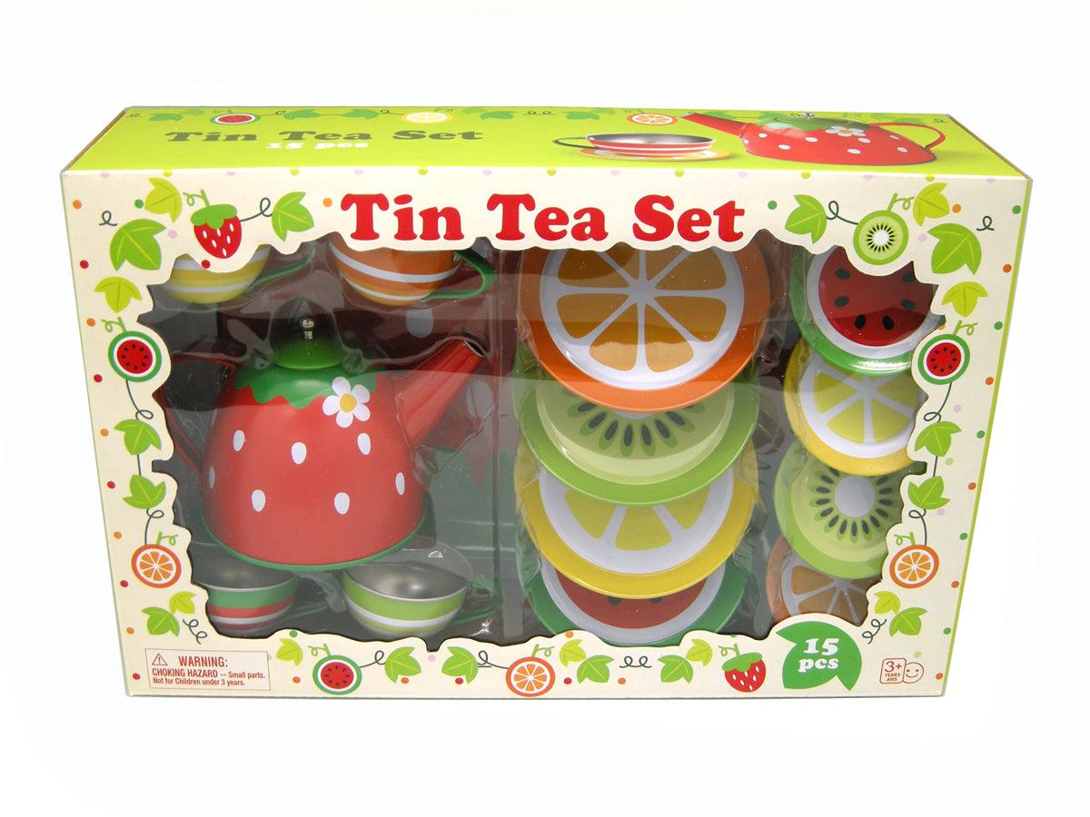 FRUIT TIN TEA SET - John Cootes